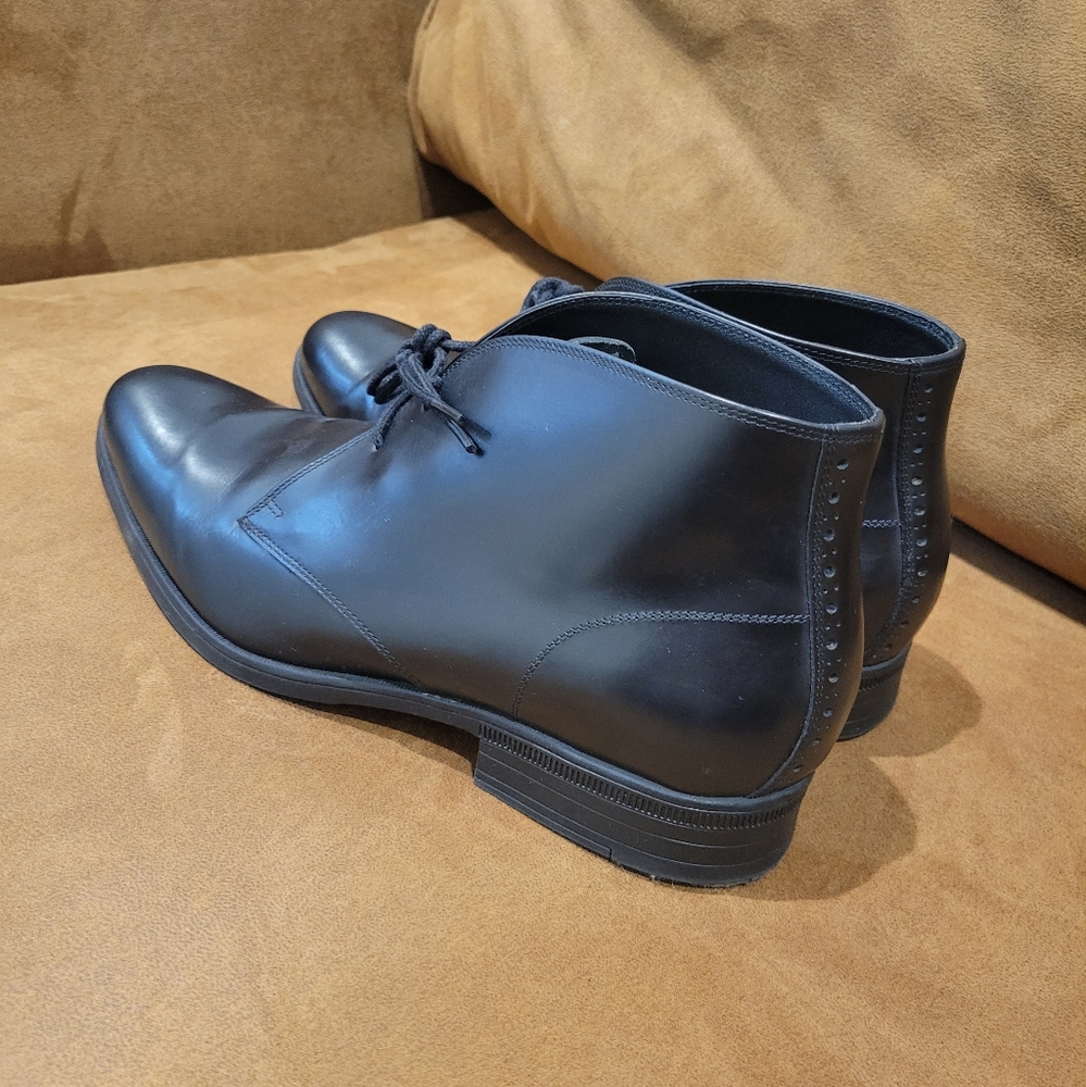 Cole Haan Men's Madison Waterproof Chukka II Boots Black Waterproof